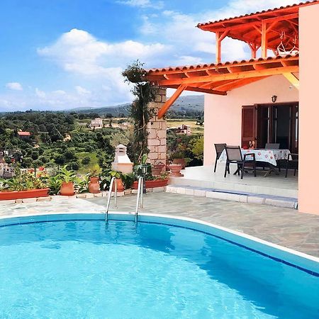 Villa Sunset With Stunning Sea View, Kids Area And Hammocks On Roof Terrace Agia Triada Exterior foto