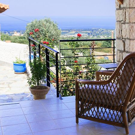 Villa Sunset With Stunning Sea View, Kids Area And Hammocks On Roof Terrace Agia Triada Exterior foto